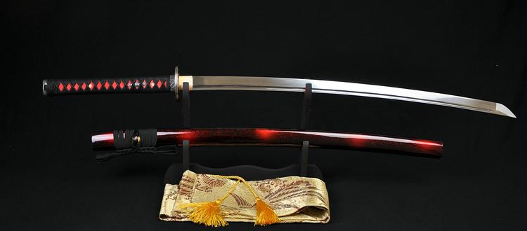 Japanese Samurai Sword Katana 1060high Carbon Steel Can Cut Tree