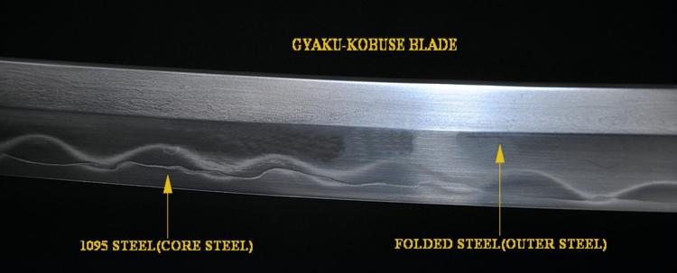 Top Quality Japanese Samurai Wolf Sword Katana Kobuse Construction Blade Sharp