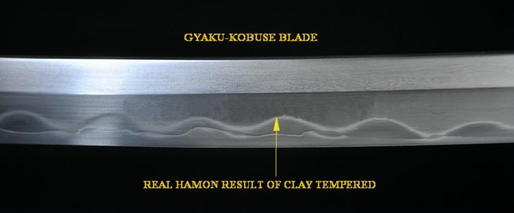Top Quality Japanese Samurai Wolf Sword Katana Kobuse Construction Blade Sharp