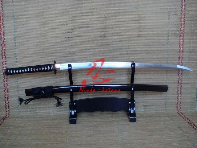Japanese Samurai Katana Musahi/Dragon Tsuba O-Kissaki Sword