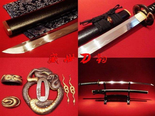 Special Price High Carbon Steel Clay Tempered KATANA Razor Sharp Japanese Sword