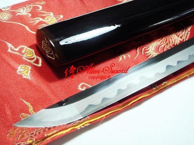 High Quality Japanese Samuri Musashi Katana Sword Clay Tempered Full Tang Blade