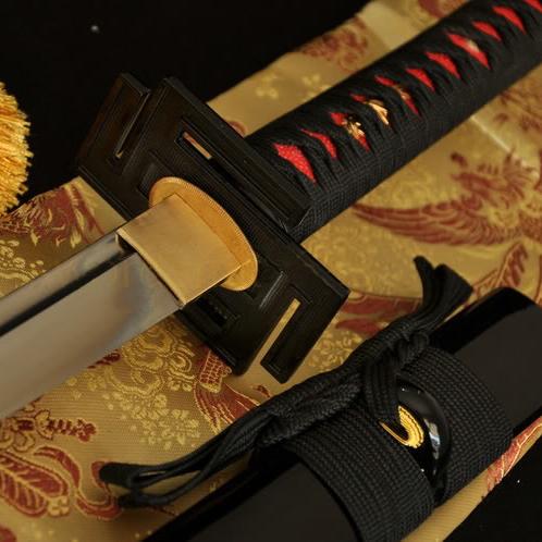 1060 High Carbon Steel Fulltang Blade Japanese Samurai Katana Battle Ready Sword