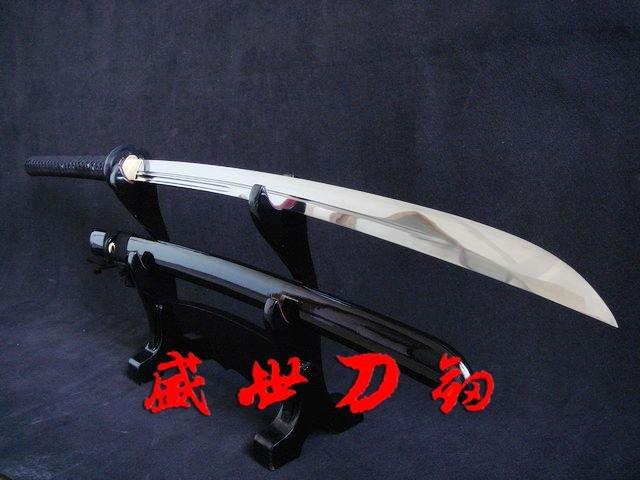 Battle Ready 117cm Japanese Naginata Sword Musashi Tsuba Sharpened Blade