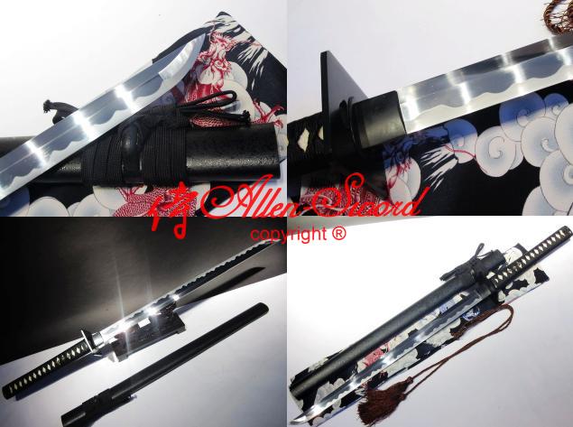 31.5 Inch Japanese Ninja Katana Functional Sword 9260 Spring Steel Blade Full Tang