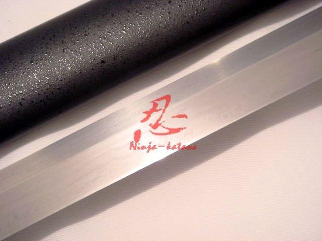 Hand Forged Folded Steel Musashi Ninja Sword Sharpened