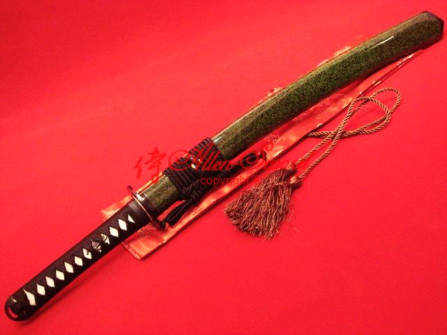 30.7 Inch Top Quality Clay Tempered Japanese Samurai Musashi Wakizashi Katana Sword
