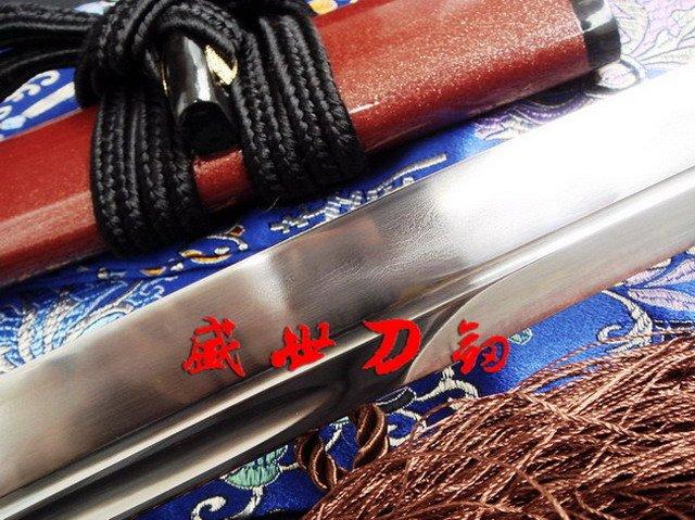 Clay Tempered Foled Steel Configuration Japanese Wakizashi Katana Sword Sharpened Full Tang Blade
