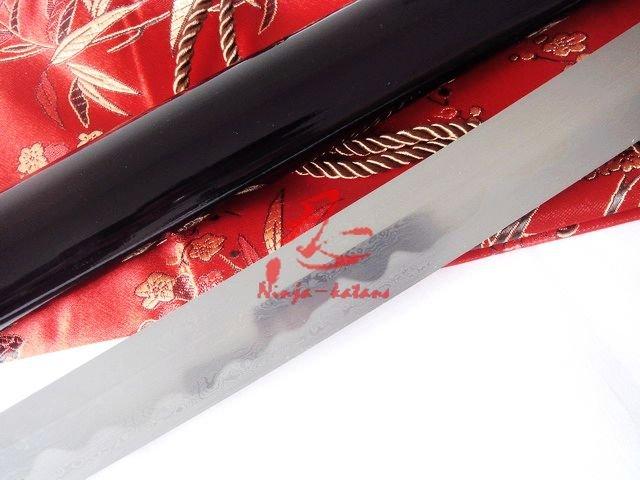 Hand Forged Forged Japanese Wakizashi Katana Dragon Tsuba Sword Very Sharp Blade